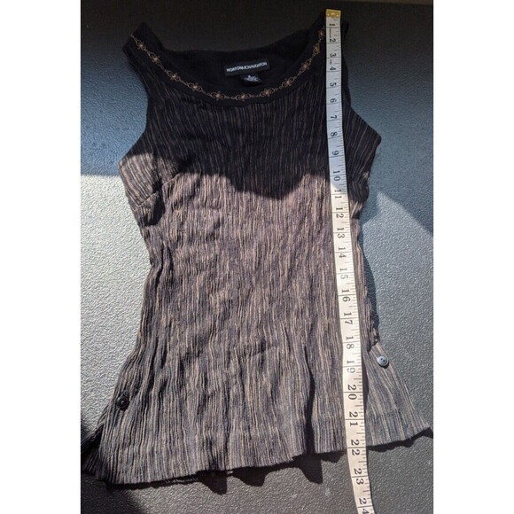 Vintage Norton McNaughton Top Sleeveless Y2K Embroidered Size Small - Picture 6 of 12